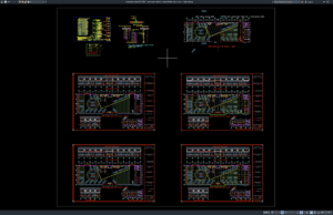 Download Denah dan Skema Instalasi Listrik Showroom DWG AutoCAD denah dan skema instalasi listrik showroom