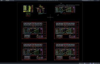 Download Denah dan Skema Instalasi Listrik Showroom DWG AutoCAD denah dan skema instalasi listrik showroom