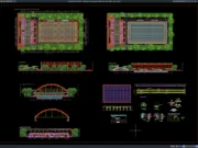 Download Detail Denah dan Potongan Struktur Baja Ruang Makan DWG AutoCAD detail denah dan potongan struktur baja ruang makan