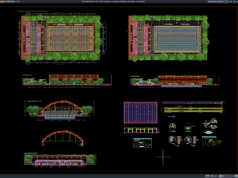 Download Detail Denah dan Potongan Struktur Baja Ruang Makan DWG AutoCAD detail denah dan potongan struktur baja ruang makan