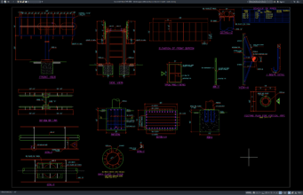 Download Detail Papan Reklame Dua Sisi Berdiri di Tanah DWG AutoCAD detail papan reklame dua sisi berdiri di tanah