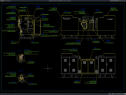 Download Detail Pelindung Mesin DWG AutoCAD detail pelindung mesin