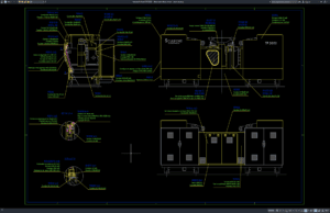 Download Detail Pelindung Mesin DWG AutoCAD detail pelindung mesin