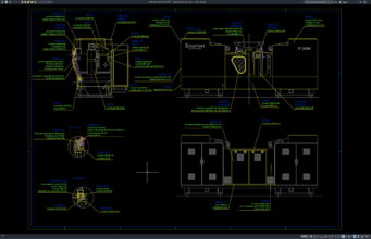 Download Detail Pelindung Mesin DWG AutoCAD detail pelindung mesin