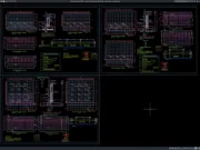Download Detail Penulangan Dinding Penahan Tanah Beton DWG AutoCAD detail penulangan dinding penahan tanah beton