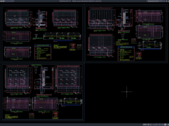 Download Detail Penulangan Dinding Penahan Tanah Beton DWG AutoCAD detail penulangan dinding penahan tanah beton