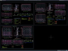 Download Detail Penulangan Dinding Penahan Tanah Beton DWG AutoCAD detail penulangan dinding penahan tanah beton
