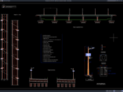 detail sistem penerangan jembatan