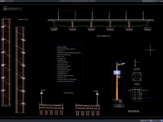 Download Detail Sistem Penerangan Jembatan DWG AutoCAD detail sistem penerangan jembatan