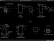Download Detail Standar Bak Kontrol Drainase DWG AutoCAD detail standar bak kontrol drainase