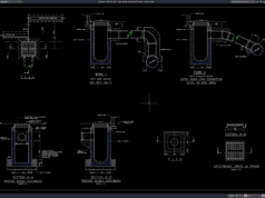 Download Detail Standar Bak Kontrol Drainase DWG AutoCAD detail standar bak kontrol drainase