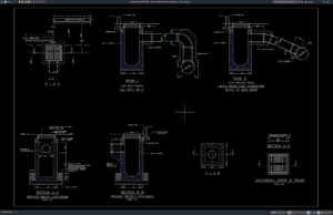 Download Detail Standar Bak Kontrol Drainase DWG AutoCAD detail standar bak kontrol drainase