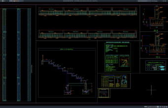 Download Detail Struktur Tribun Colosseum dan Stadion DWG AutoCAD detail struktur tribun colosseum dan stadion