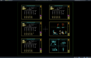 Download Electric Package Substation Details DWG AutoCAD electric package substation details