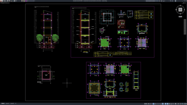 elevated tank structural elevation and sections elevated tank structural elevation and sections
