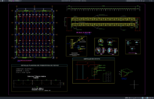 Download Gym Hall Steel Roof Details DWG AutoCAD gym hall steel roof details