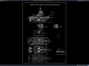 kapal tunda pelabuhan diesel elektrik