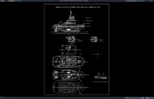 kapal tunda pelabuhan diesel elektrik