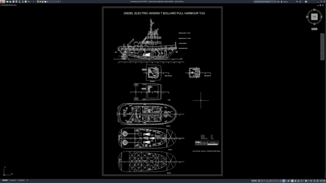 kapal tunda pelabuhan diesel elektrik kapal tunda pelabuhan diesel elektrik