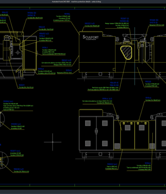 Download Machine Protection Details DWG AutoCAD machine protection details