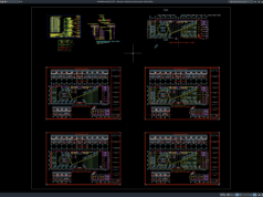 Download Showroom Electrical Scheme Layout DWG AutoCAD showroom electrical scheme layout
