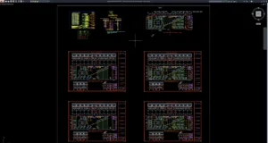 showroom electrical scheme layout