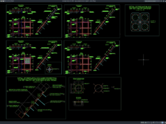 Download Slope Protection Section Details DWG AutoCAD slope protection section details