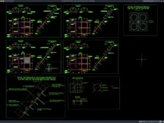 Download Slope Protection Section Details DWG AutoCAD slope protection section details