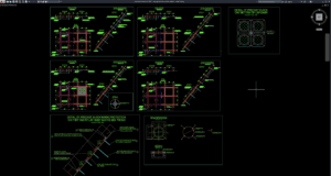 slope protection section details