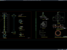 Download Water Tower Elevation and Foundation Structure Details DWG AutoCAD water tower elevation and foundation structure details