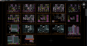 7 storey apartment building layout plans