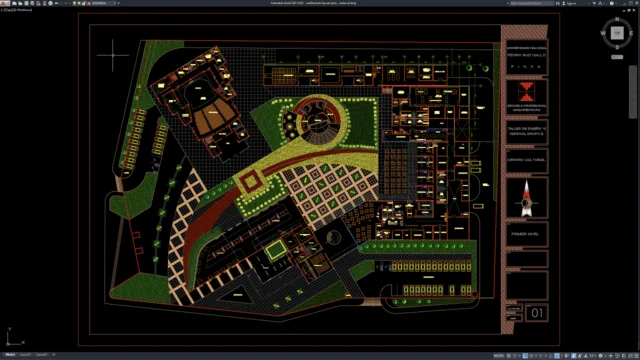 auditorium layout plan