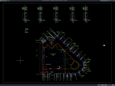 Download Boundary Fence Reinforcement Details DWG AutoCAD boundary fence reinforcement details