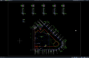 Download Boundary Fence Reinforcement Details DWG AutoCAD boundary fence reinforcement details