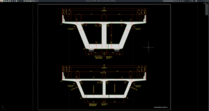 bridge cross section details