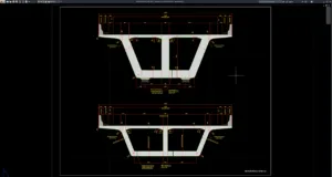 bridge cross section details
