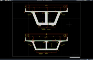 Download Bridge Cross Section Details DWG AutoCAD bridge cross section details