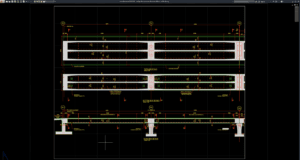 bridge deck plan and elevation details