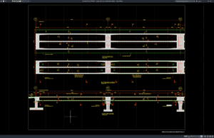 bridge deck plan and elevation details