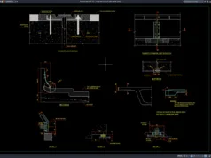 Download Bridge Deck Structural Details DWG AutoCAD bridge deck structural details
