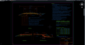 cape seal road cross section details