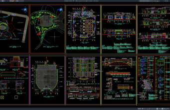 Download Coffee Shop Project Layout Plan and Details DWG AutoCAD coffee shop project layout plan and details