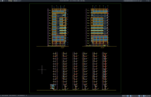 Download Curtain Wall Elevation Details DWG AutoCAD curtain wall elevation details