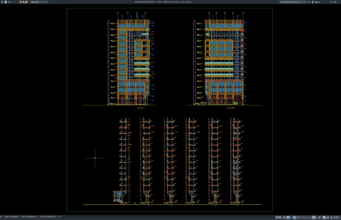 curtain wall elevation details