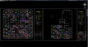 denah as-built sistem hvac