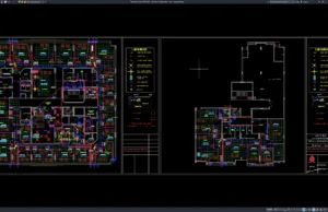denah as-built sistem hvac