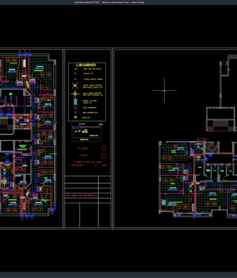 Download Denah As-Built Sistem HVAC DWG AutoCAD denah as-built sistem hvac