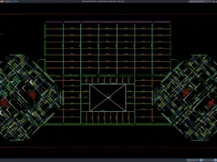 Download Denah Penulangan Pelat Lantai DWG AutoCAD denah penulangan pelat lantai