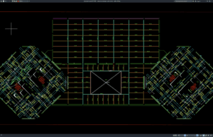 Download Denah Penulangan Pelat Lantai DWG AutoCAD denah penulangan pelat lantai