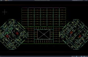 Download Denah Penulangan Pelat Lantai DWG AutoCAD denah penulangan pelat lantai